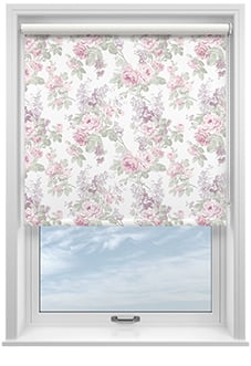 Shabby Chic by Rachel Ashwell Wild Garden (Blackout), Lilac - Twist&Fit Roller Blind